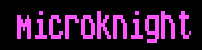 microknight microknight